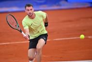 Martinez in action at the Tiriac Open 2025 - Bucharest ATP 250 - Source: Getty